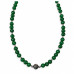 8 mm Green Jade and Shell Necklace — 19 inch 8 mm Green Jade and Shell Necklace — 19 inch