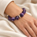 Amethyst with Zirconia Bracelet - 12 mm Amethyst with Zirconia Bracelet - 12 mm