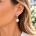 12 mm White Majorica Style Pearl Drop Earrings with Silver-Tone Stainless Steel Clasps 12 mm White Majorica Style Pearl Drop Earrings with Silver-Tone Stainless Steel Clasps