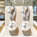 12 mm White Majorica Style Pearl Drop Earrings with Silver-Tone Stainless Steel Clasps 12 mm White Majorica Style Pearl Drop Earrings with Silver-Tone Stainless Steel Clasps