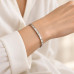Silver-Tone Stainless Steel Bangle with Zirconia Accents – Minimalist Elegance Silver-Tone Stainless Steel Bangle with Zirconia Accents – Minimalist Elegance